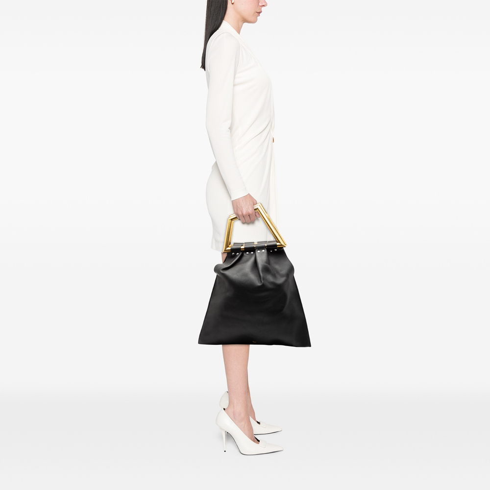 Pre-Loved Celine Leather Open Triangle Sac Handbag - Picture 8 of 8